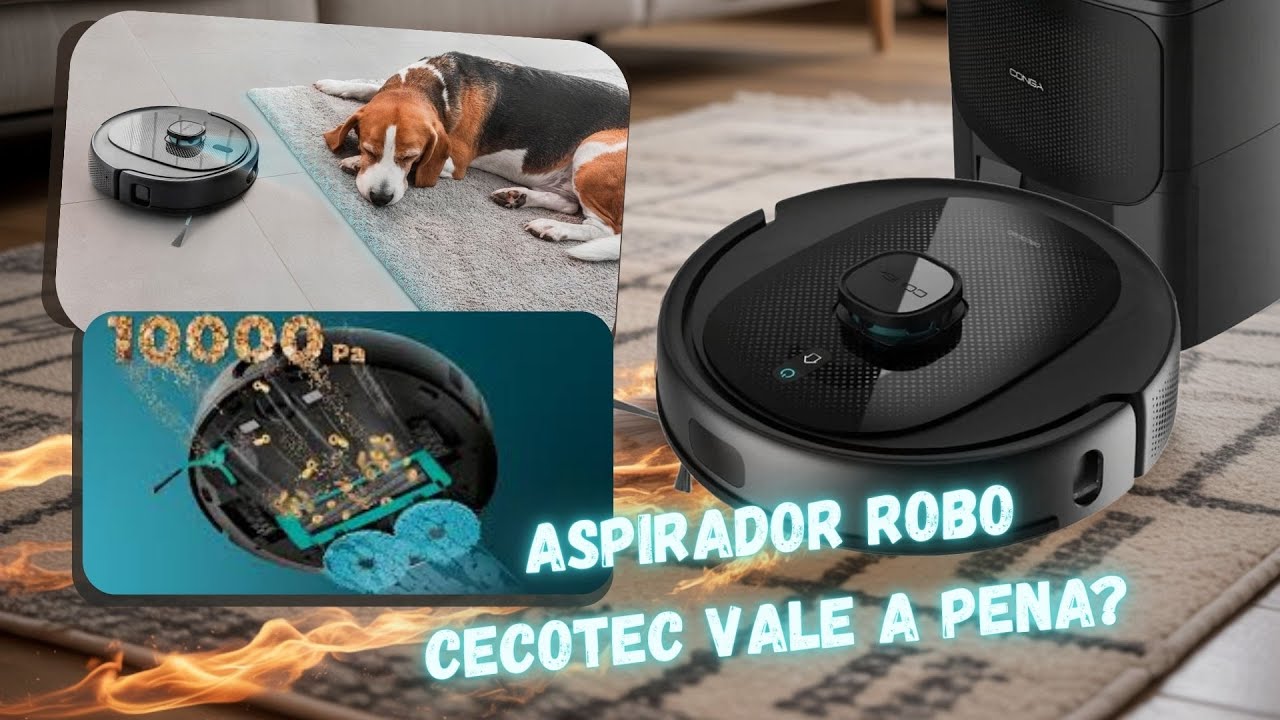 Novo Gadget para Casa - Aspirador Robô Testado