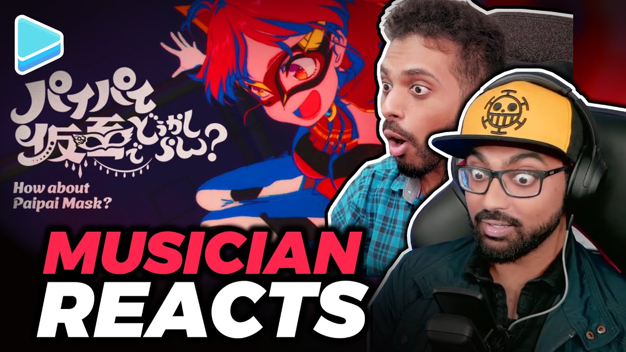 Musician Reacts to Hololive - Houshou Marine How about Paipai Mask?【original anime MV】パイパイ仮面でどうかしらん？