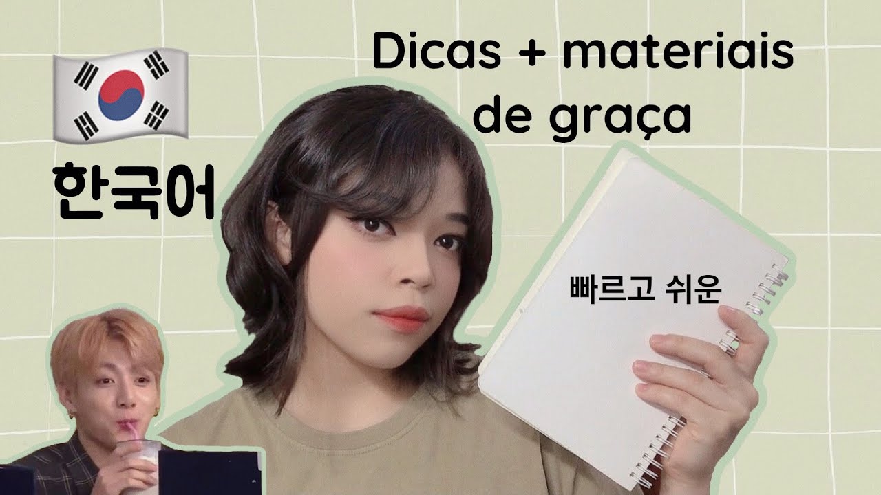 Como aprender Coreano sozinha e de graça (dicas e materiais de graça)