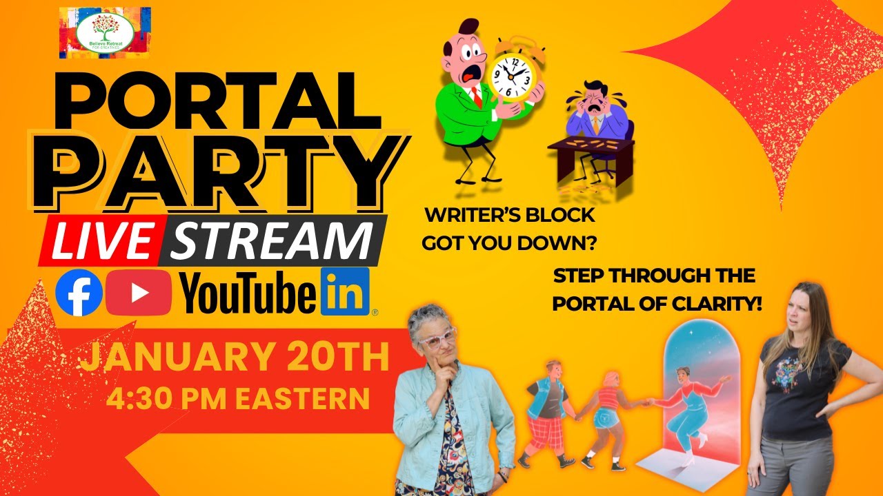Party Portal- Step Through the Portal For Clarity