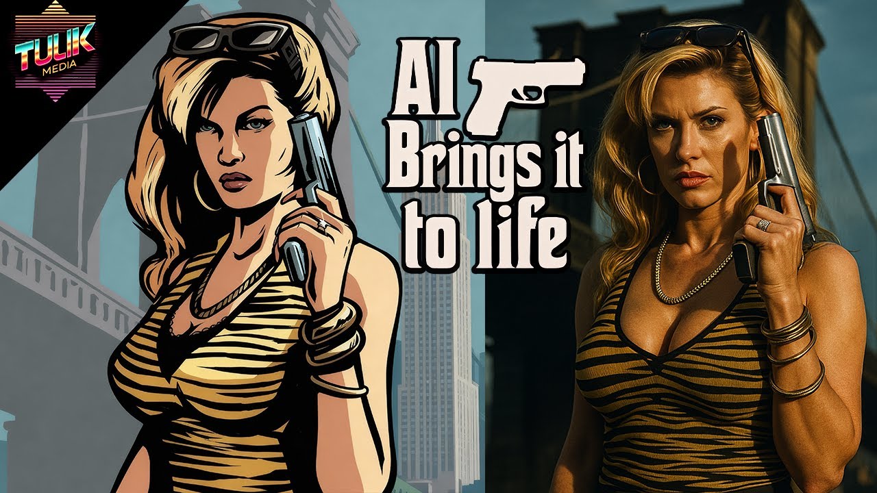 GTA: Liberty City Stories - Iconic Art Comes Alive