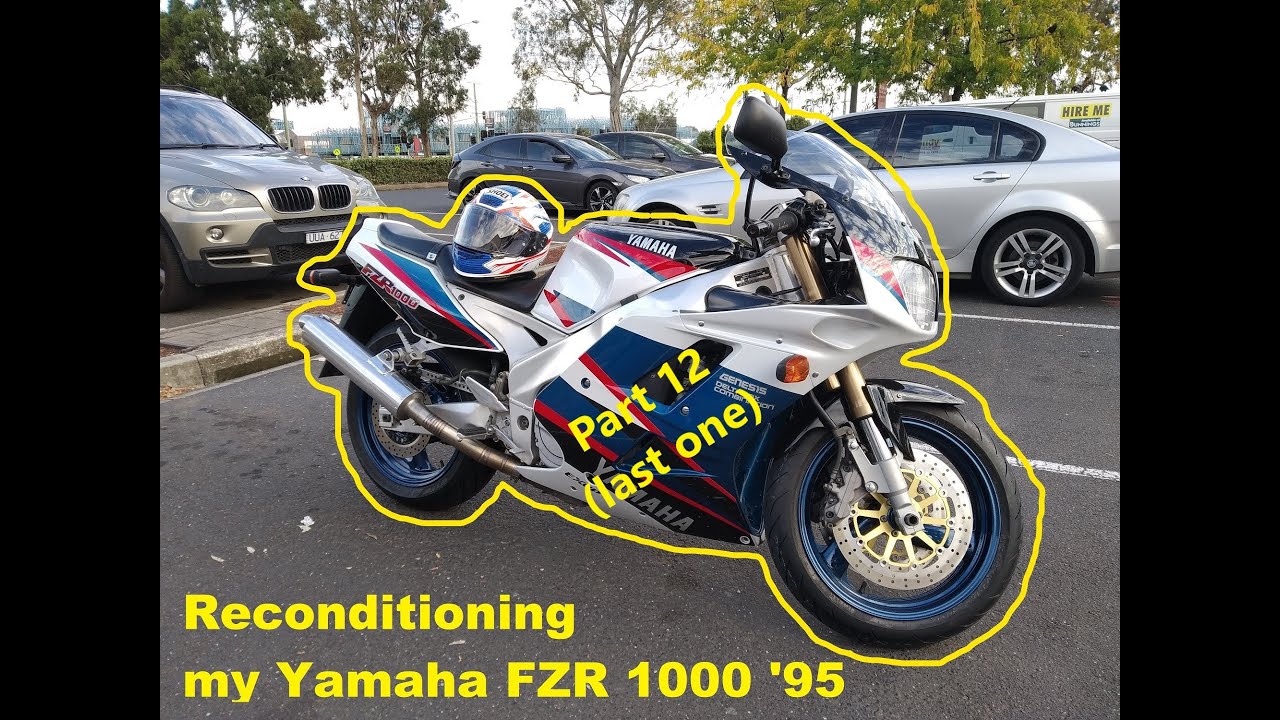 Reconditioning my Yamaha FZR 1000 '95 Part 12 (last one)