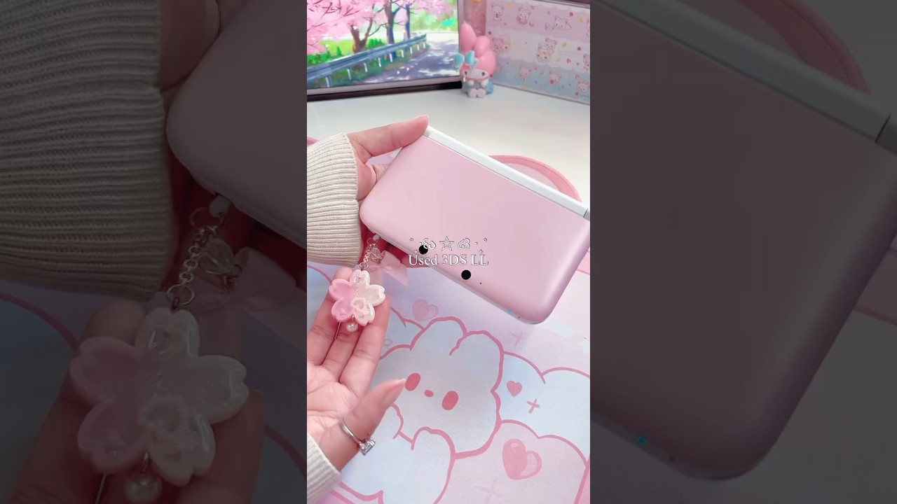 Pink 3DS LL ! #unboxing #nintendo #3ds #3dsxl