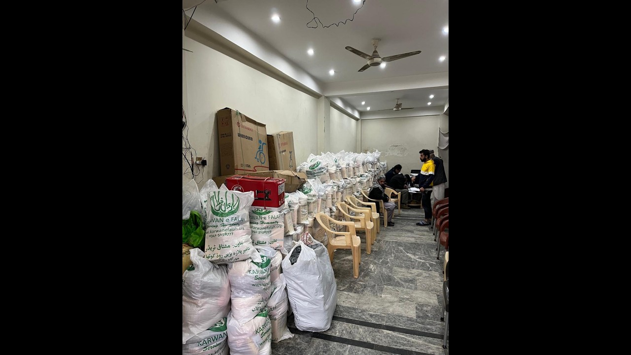Distribution of rations for  Ramzan 2026 (1447 AH)