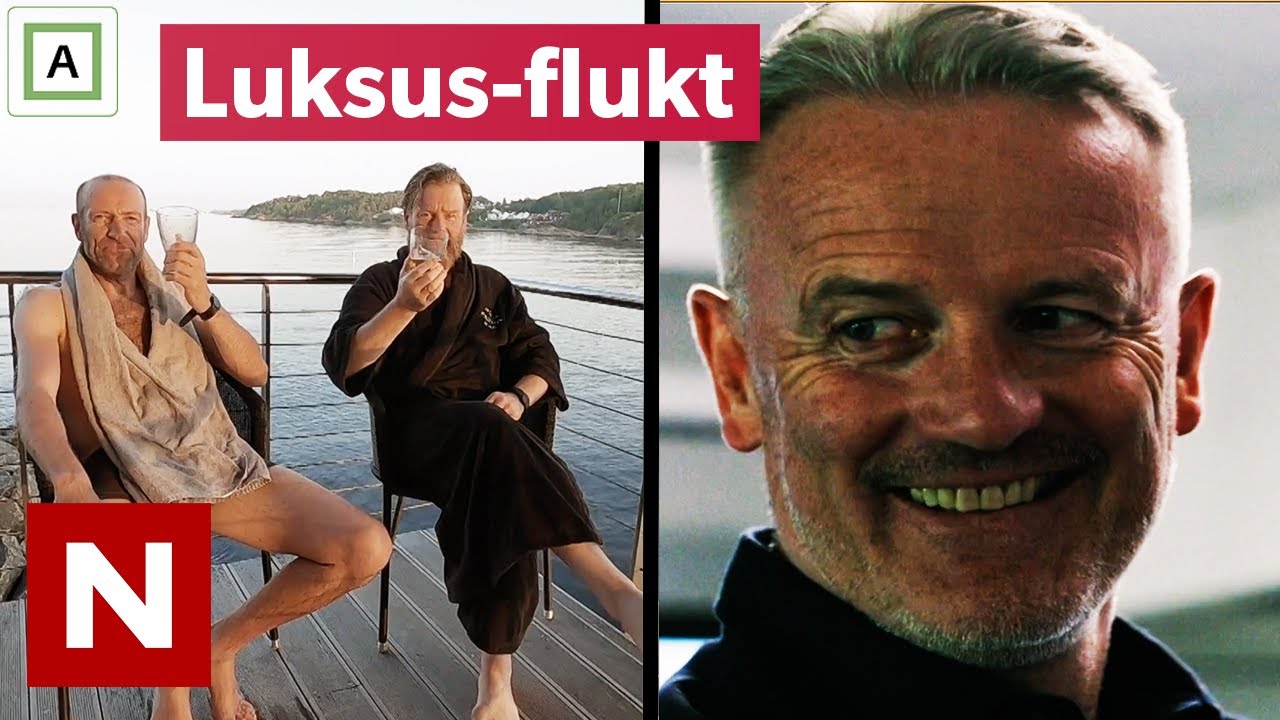 Odd-Bjørn Hjelmeset og Petter Schjerven gjemmer seg fra politiet på Farris Bad | Jaget | TVNorge