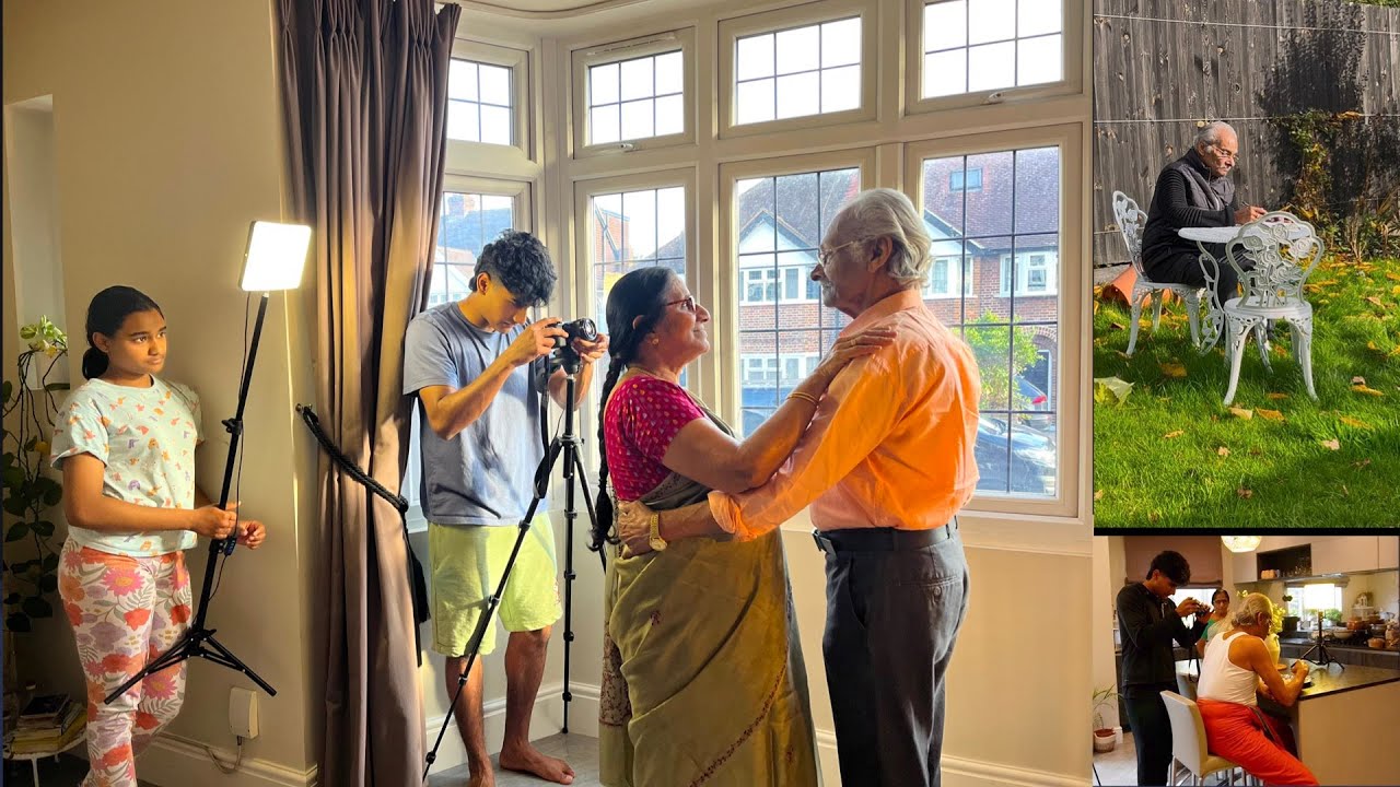 Grandma & Grandpa’s First Movie Shoot with Chungsi  🎬❤️| Perfect Idly Dosa batter for Winter