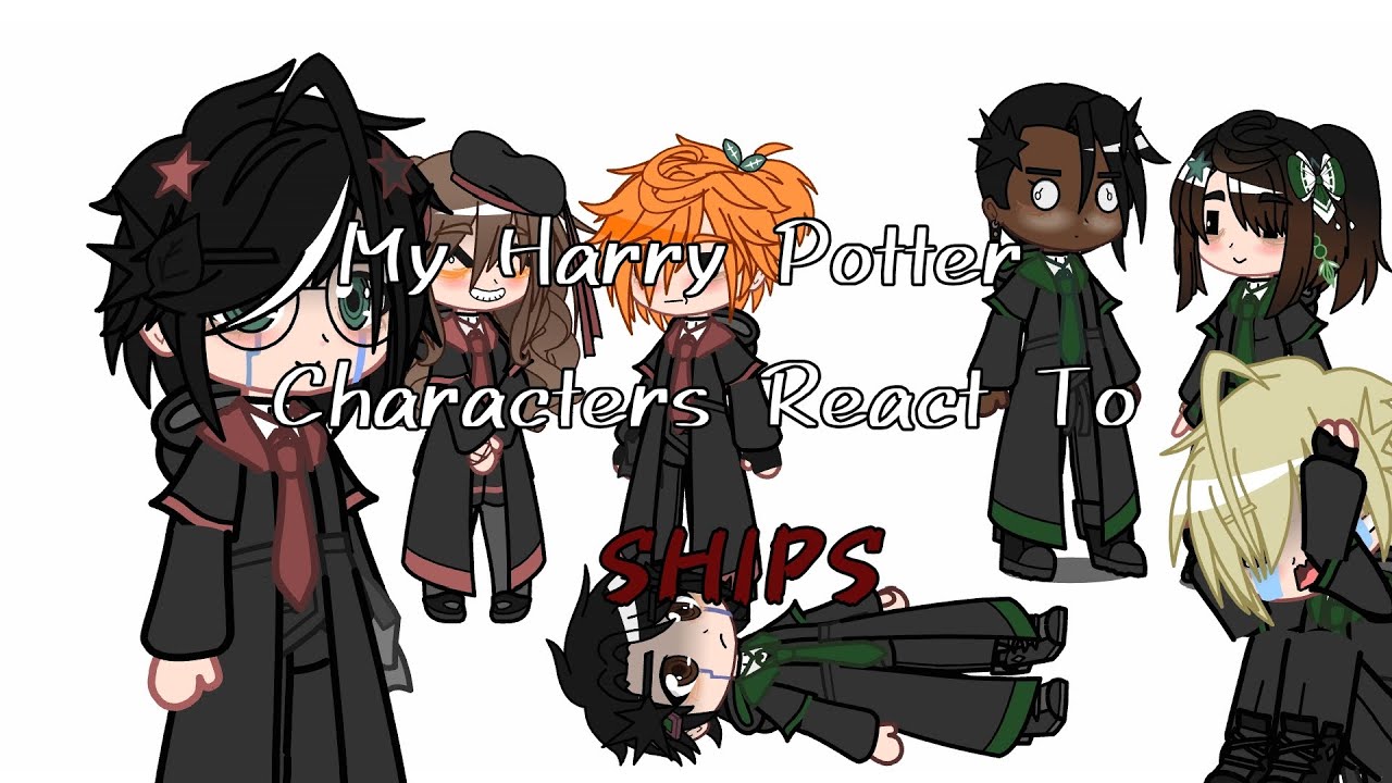My Harry Potter Characters React To Ships || Slight Drarry || 1.95k Special ||