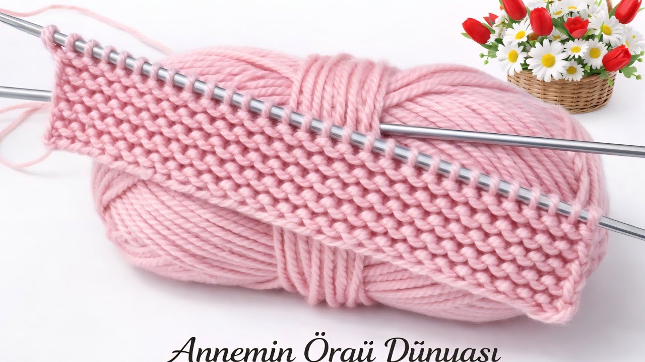 Этот узор для вязания пользуется огромным спросом! 😍 Простой жилет, шаль, кардиган.