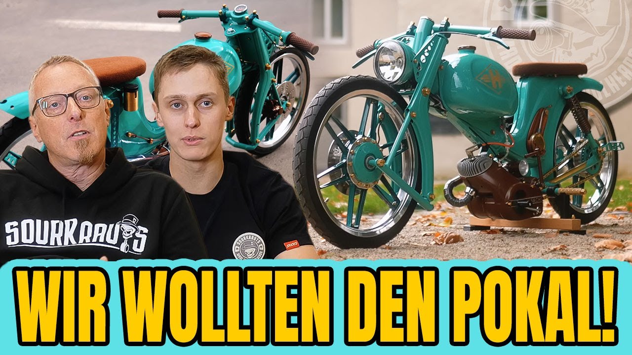 Moped-Wahnsinn von Vater & Sohn! | Hercules 219 wird zum kompletten Eigenbau | Sourkrauts