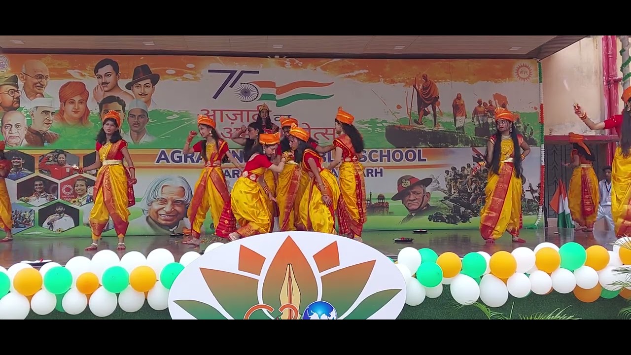 Independence Day 2023 || Group dance by the Students of Class VII, VIII, IX & XI || Agrasen DAVPS