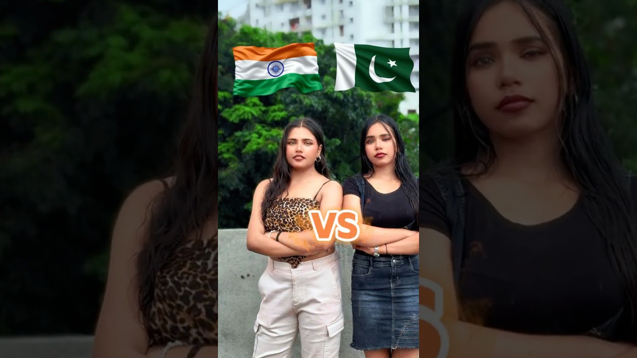 India 🇮🇳 vs Pakistan 🇵🇰 #IndiaVsPakistan #India #Pakistan #IndiaPakistan #desicomedy2026