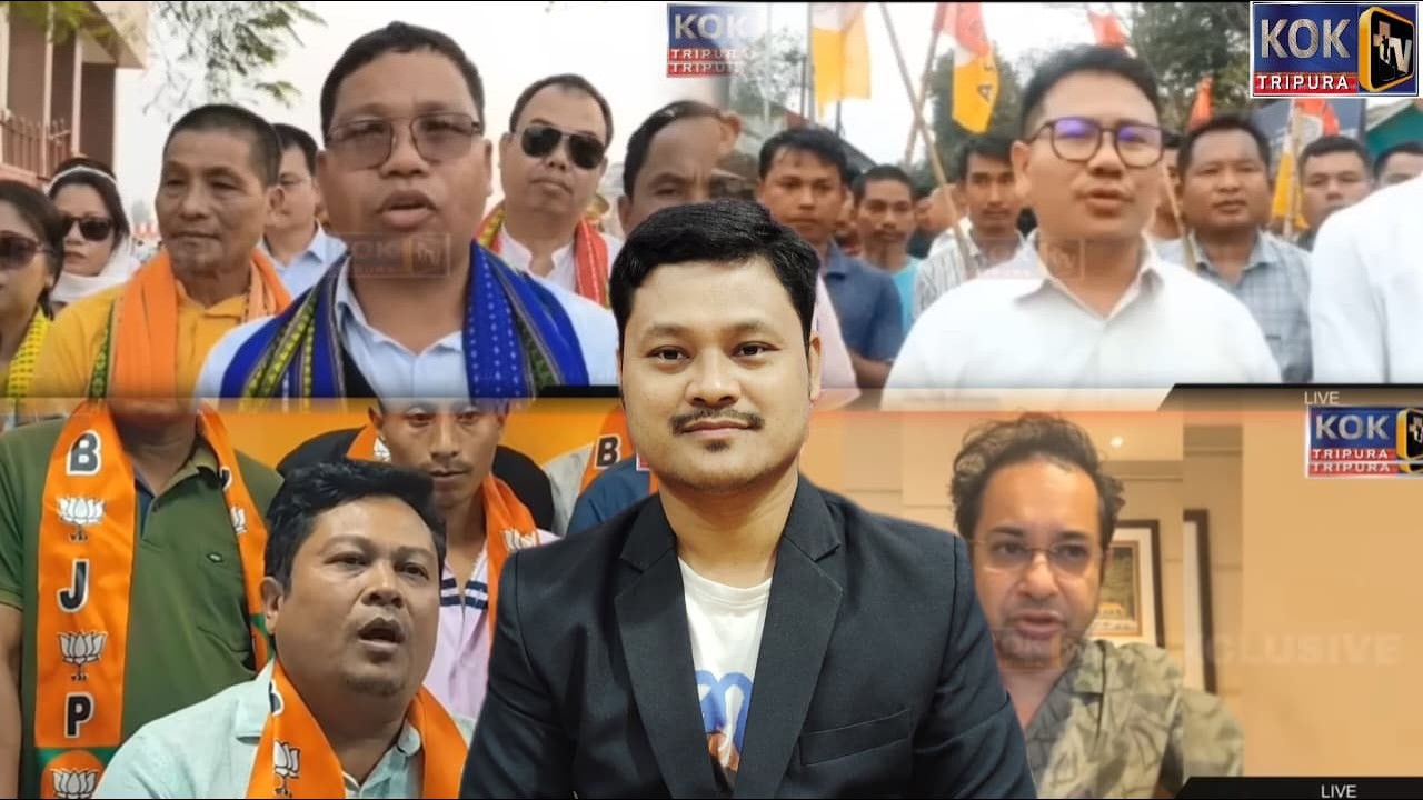 BJP HAPKHA SINGER, MOTHAO RTD OFFICER- KOK KWKHA SOIWIDA MANO? THWIKHA JOYKISHORE II PETROL BIYALYA
