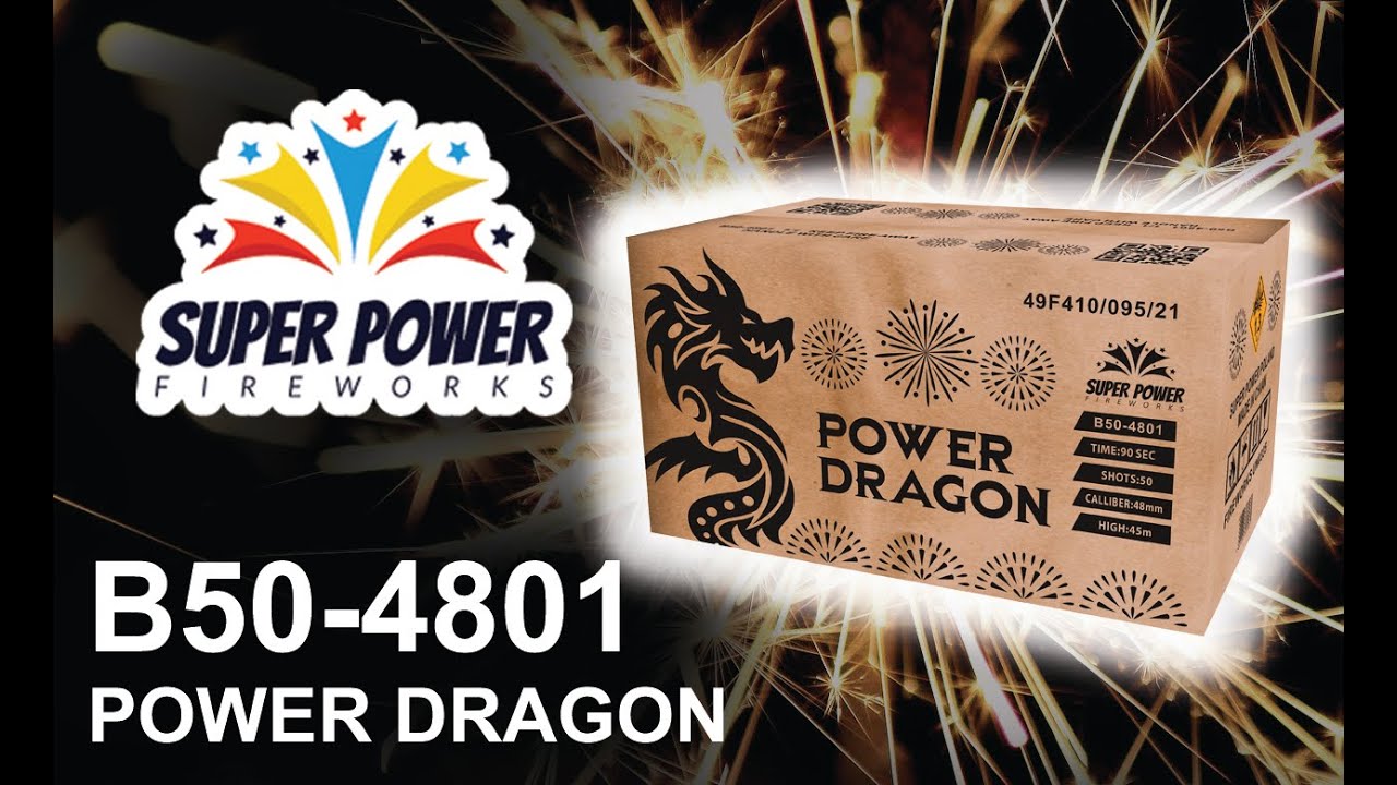 B50-4801 - POWER DRAGON Super Power Fajerwerki