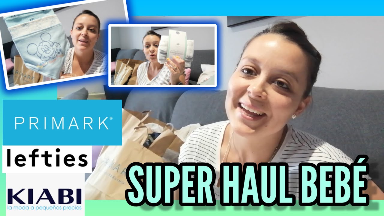 SUPER HAUL ROPA BEBÉ👶🏻 PRIMARK, KIABI Y LEFTIES🛍