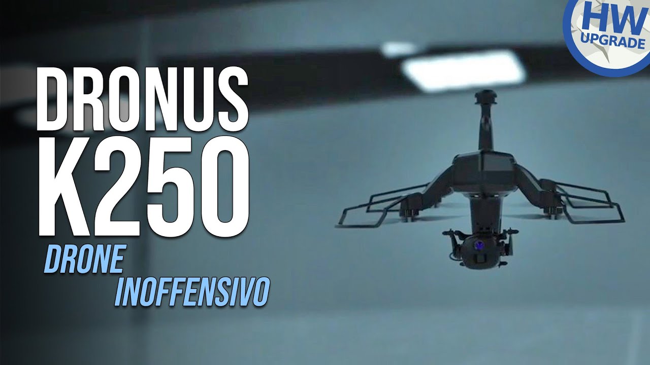 Dronus K250: quattro chiacchiere con il creatore del drone 'inoffensivo'