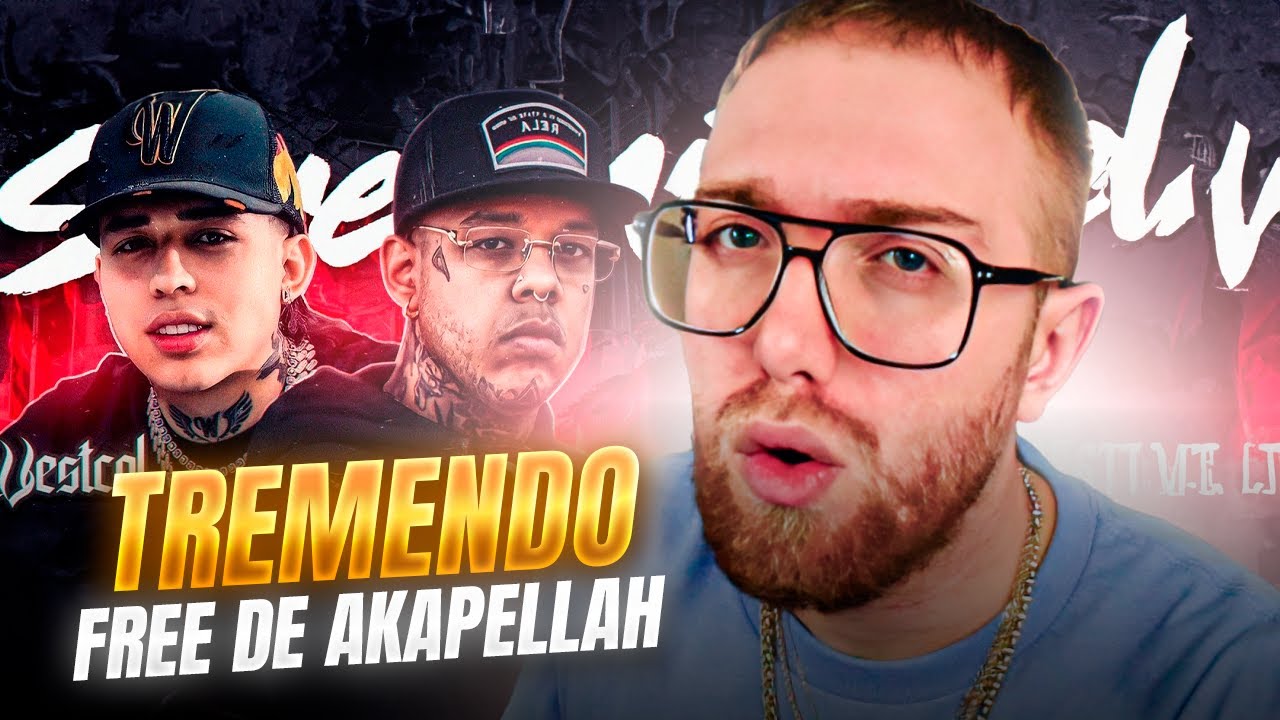 AKAPELLAH SE TIRA 3 TREMENDOS FREESTYLES EN EL DIRECTO DE WESTCOL