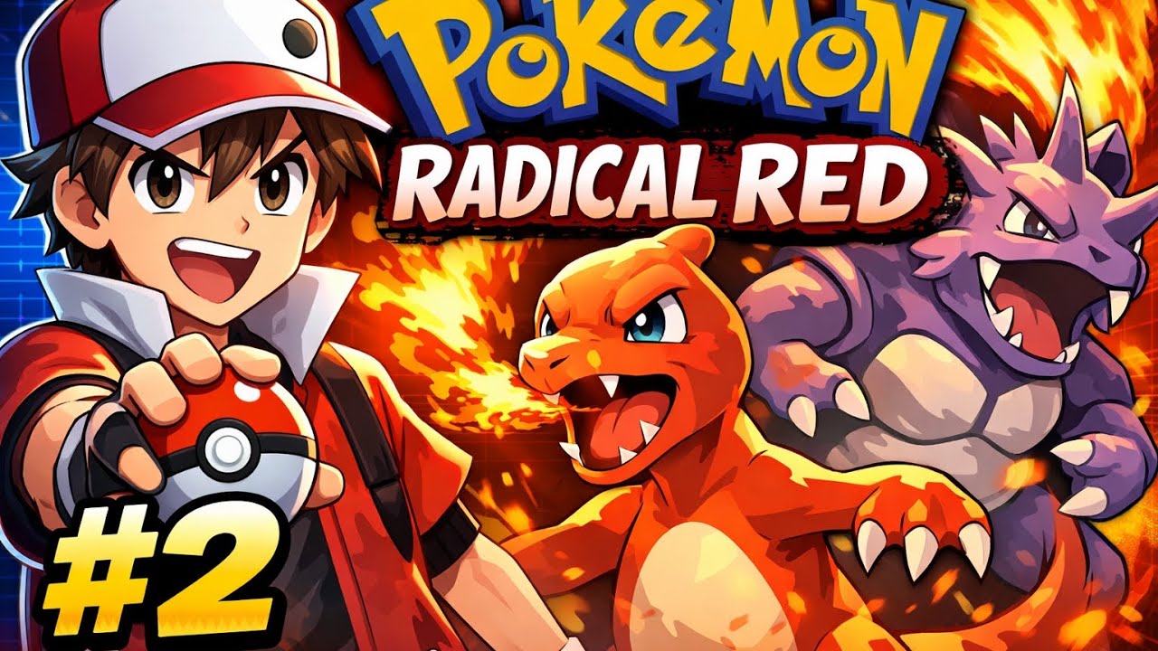 🔥 Pokémon Radical Red – Episode 2 | The Real Challenge Begins! 🔥