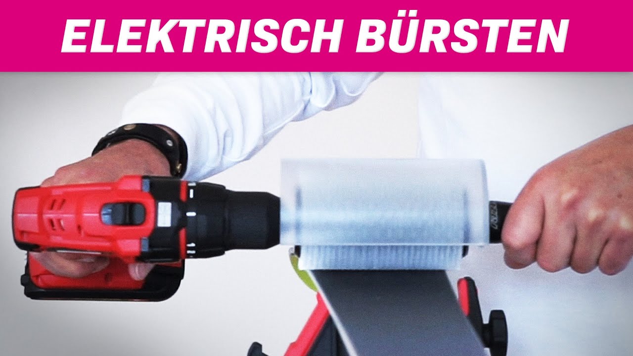 Belag b&uuml;rsten | Skiservice selber machen | Rotationsb&uuml;rste RB120