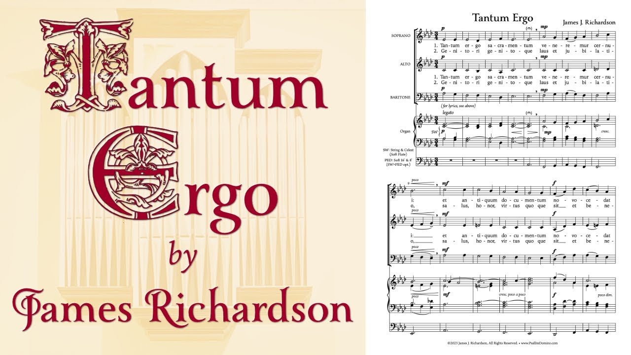 Tantum ergo in Ab by James J. Richardson