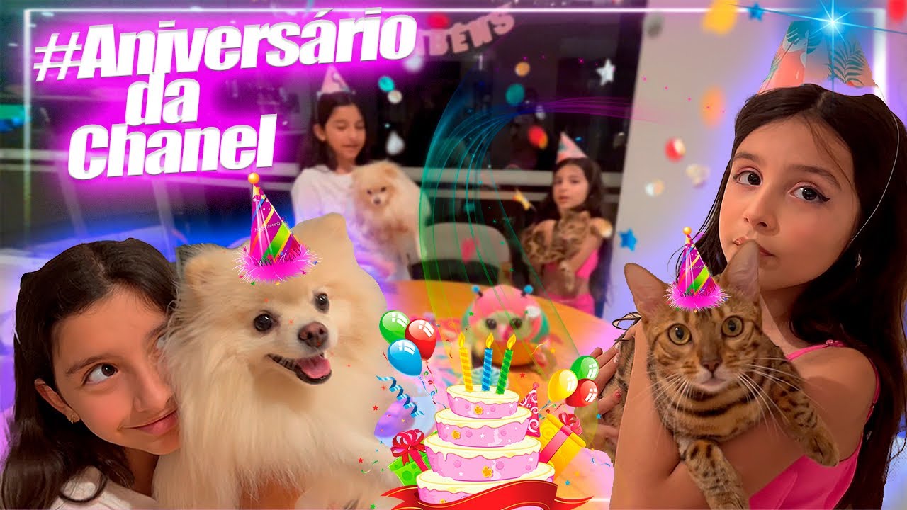 A festa de aniversário de 4 anos da Chanel