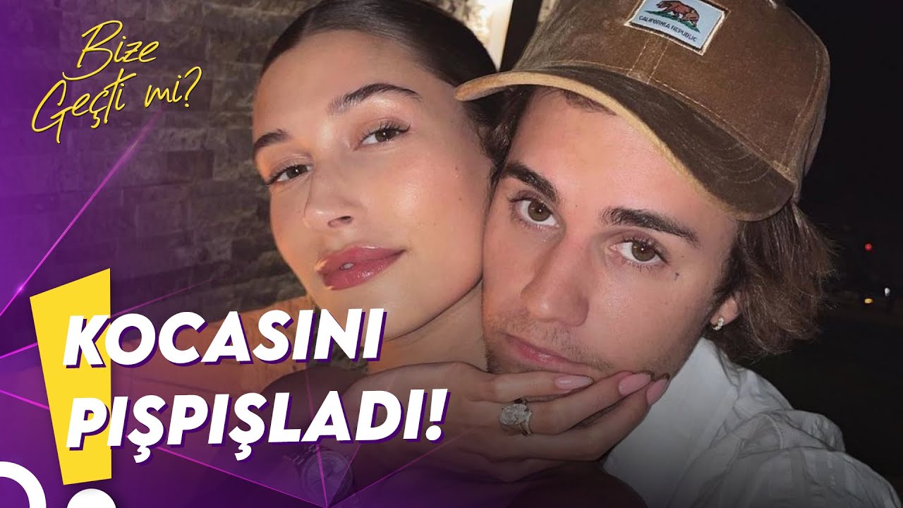 Hailey Bieber Kocası Justin Bieber’ı Pışpışladı | Bize Geçti Mi?