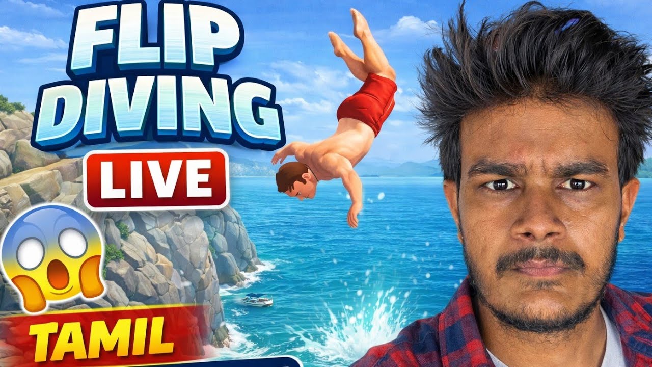 Flip Diving Mobile Live 🏖️ | Crazy Fails & Perfect Landings 😂
