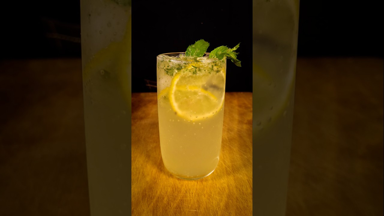 Sparkling Mint Lemonade in 5 Minutes &ndash; Easy Summer Drink Recipe