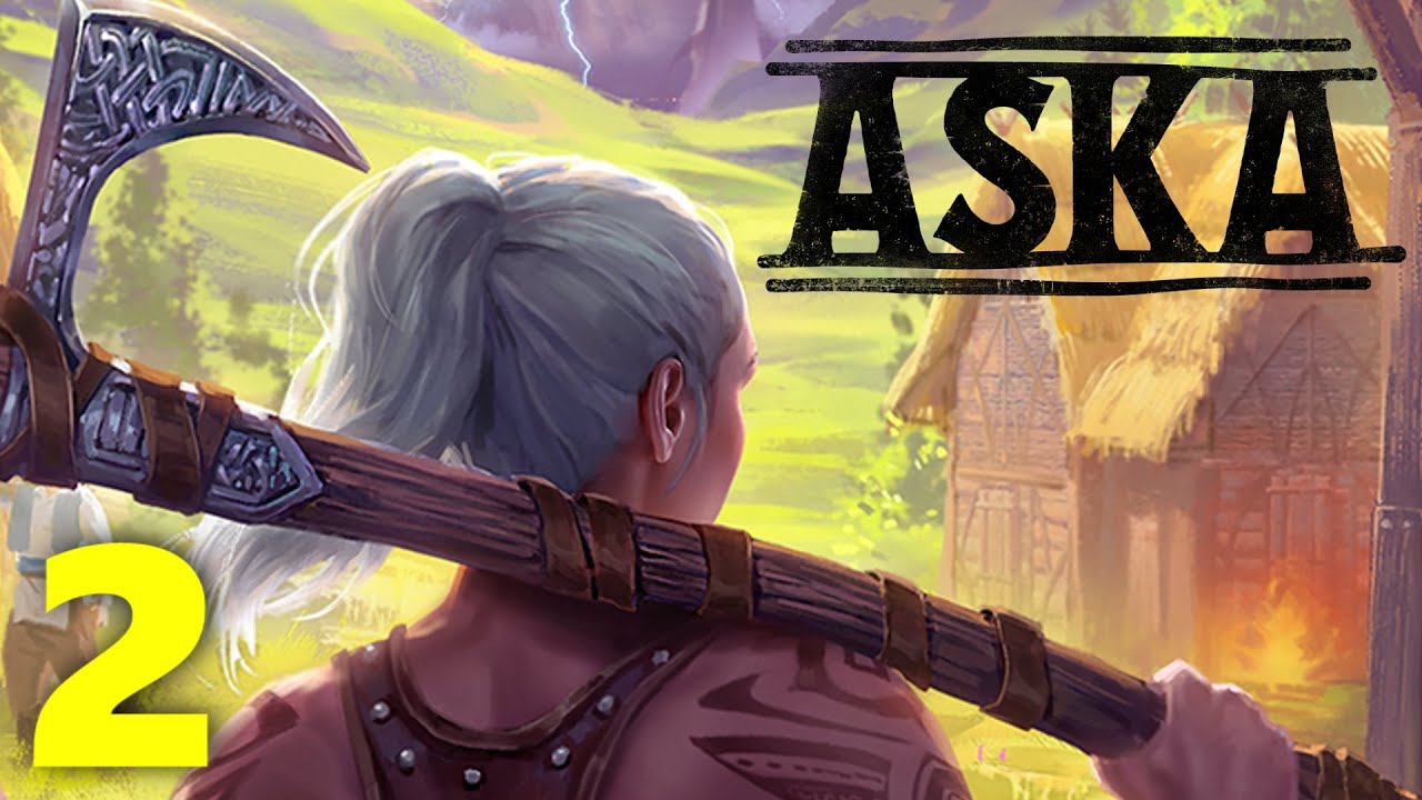 ASKA Walkthrough & Gameplay Part 2 - The Tutorial | No Commentary