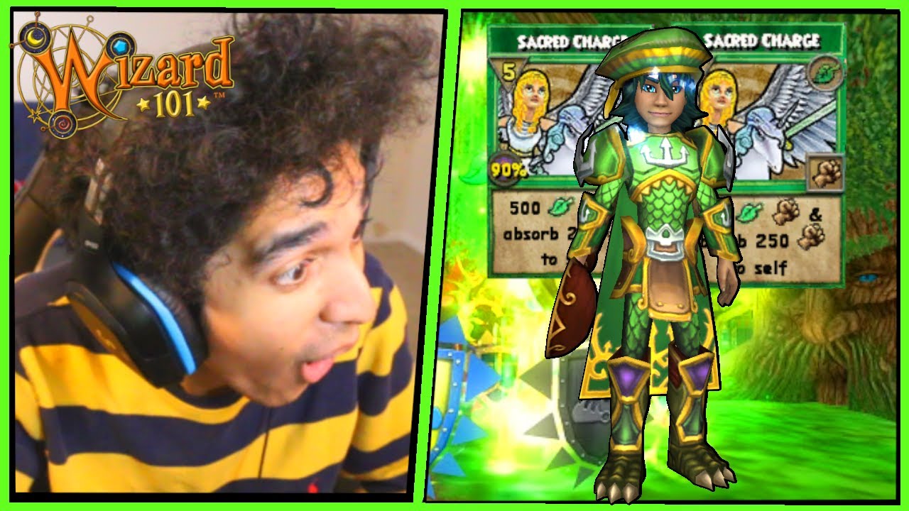 Wizard101 Max (150) Life PvP: 150% Damage SACRED CHARGE Spamming!