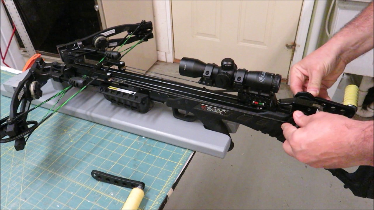 Crossbow cocking sled for Killer Instinct Crossbow