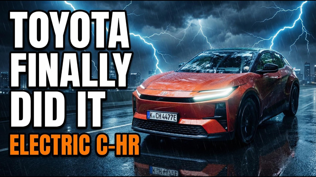 Toyota Finally Did It: The C-HR EV Changes Everything