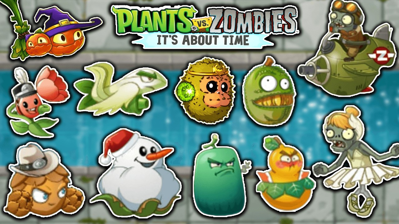 Plants vs Zombies 2 PAK It's About Time | Cool New Plants, Zombies, Maps, Textures & More | Download
