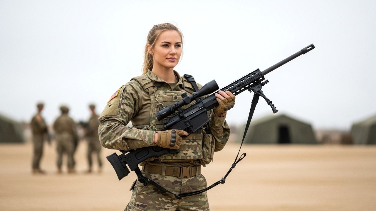 Kto Cię Wyszkolił” — Zapytał Szef Snajperów, a Odpowiedź Major Anny Zaskoczyła Wszystkich