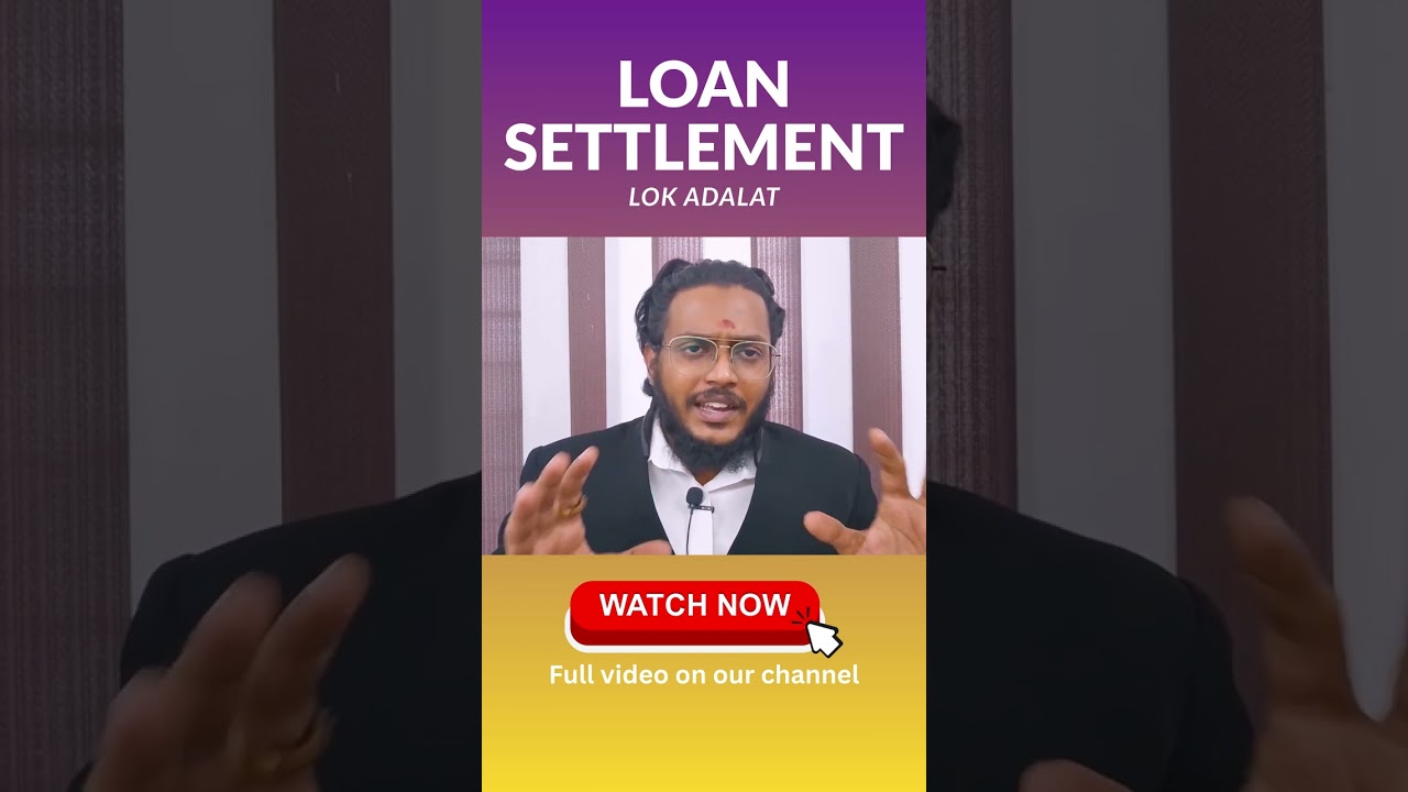 Lok Adalat settlement.