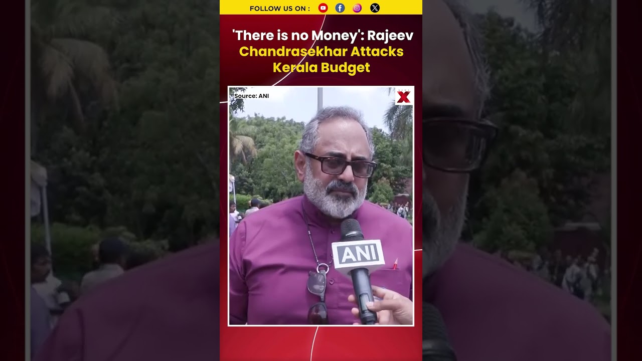 &lsquo;There Is No Money&rsquo;: Rajeev Chandrasekhar Slams Kerala Budget 2026