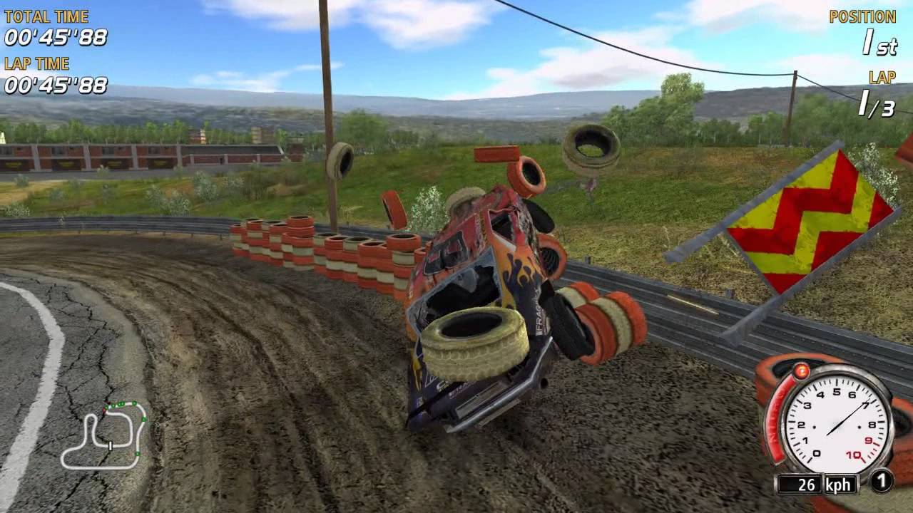 PC Longplay [457] Flatout (part 2 of 2)