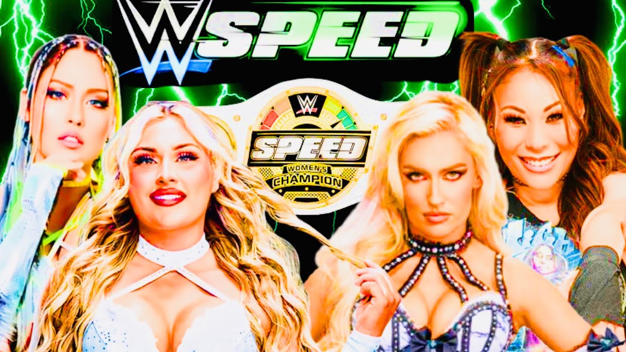 WWE 2K25 - 10 Woman Gauntlet Eliminator Match - Women's Speed Title