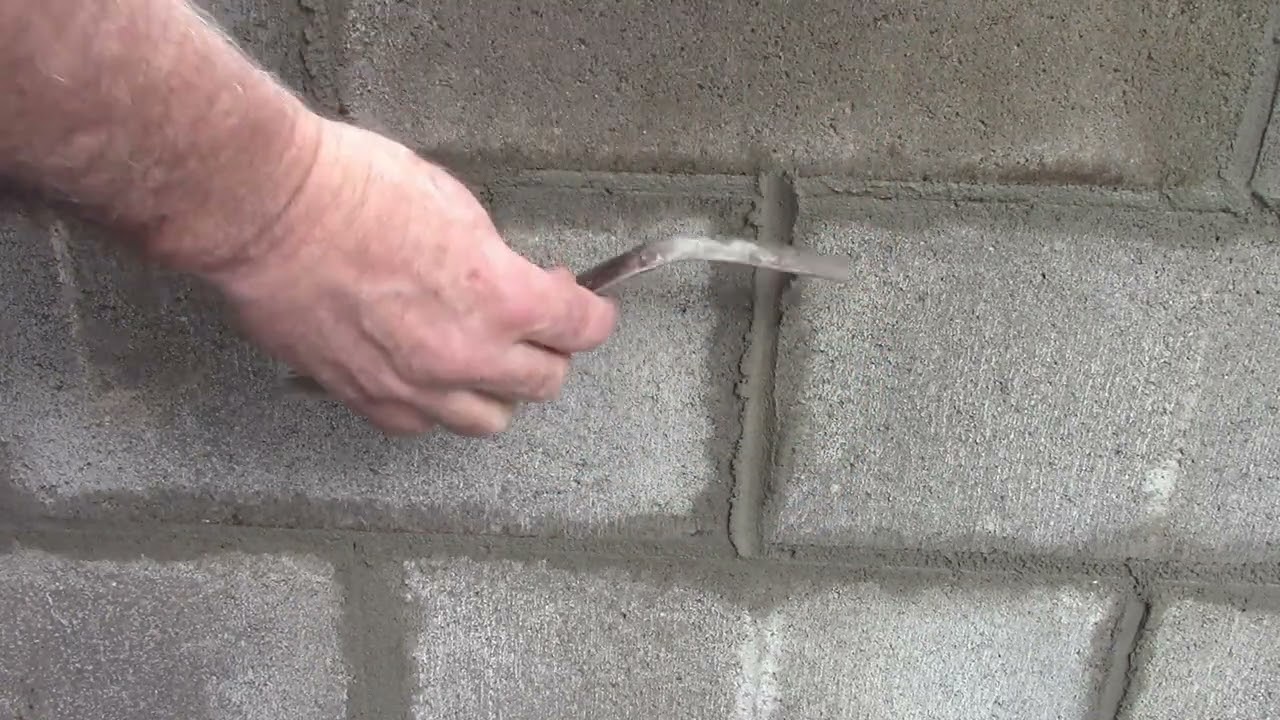 How to Use a Brick Jointer Tool