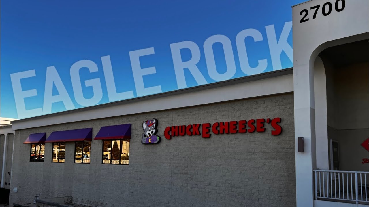 A Tour of Chuck E. Cheese Glendale (Eagle Rock) California