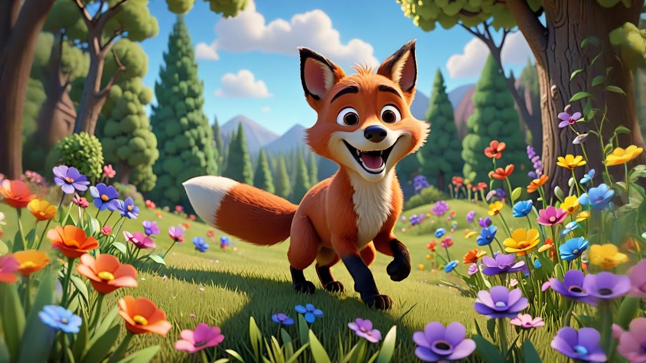 The Funny Fox&rsquo;s Forest Fun 🦊🎉 | Fun Kids&rsquo; Song | Learn Forest Animals and Play
