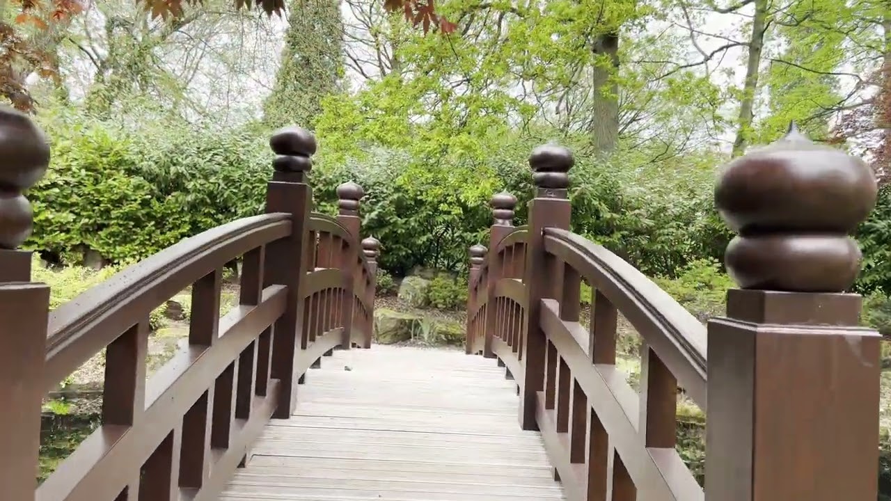 Exploring the Gardens at Grantley Hall in the Yorkshire Dales