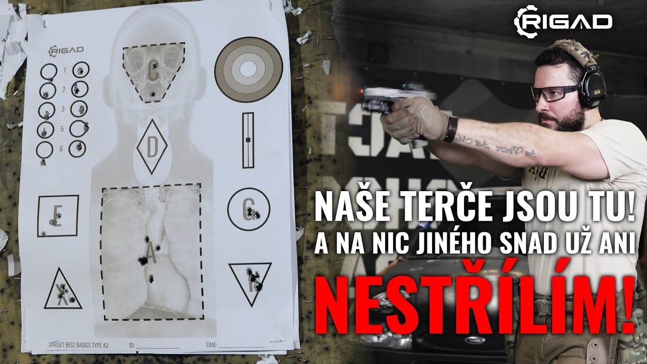 NA NIC JINÉHO UŽ STŘÍLET NEBUDU! Naše terče tak, jak se nám líbí! Rigad