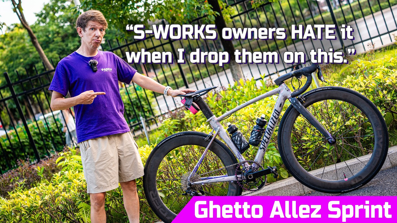 Rat Rod / Sleeper Bike: Ghetto Allez Sprint ( ❤️ This Frame!)