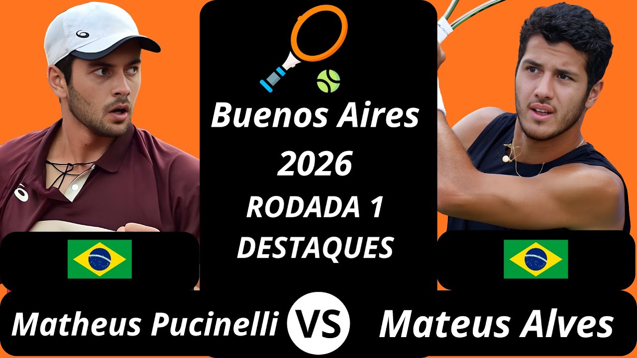 Matheus Pucinelli de Almeida vs Mateus Alves | Buenos Aires 2026 R1 Destaques