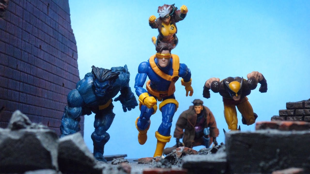 Marvel Legends X-Men/Warlock BAF wave Jim Lee CYCLOPS Action Figure Review