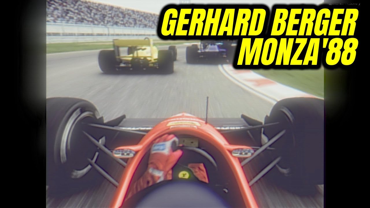The Lap That Shocked Ferrari Fans – Gerhard Berger at Monza ’88