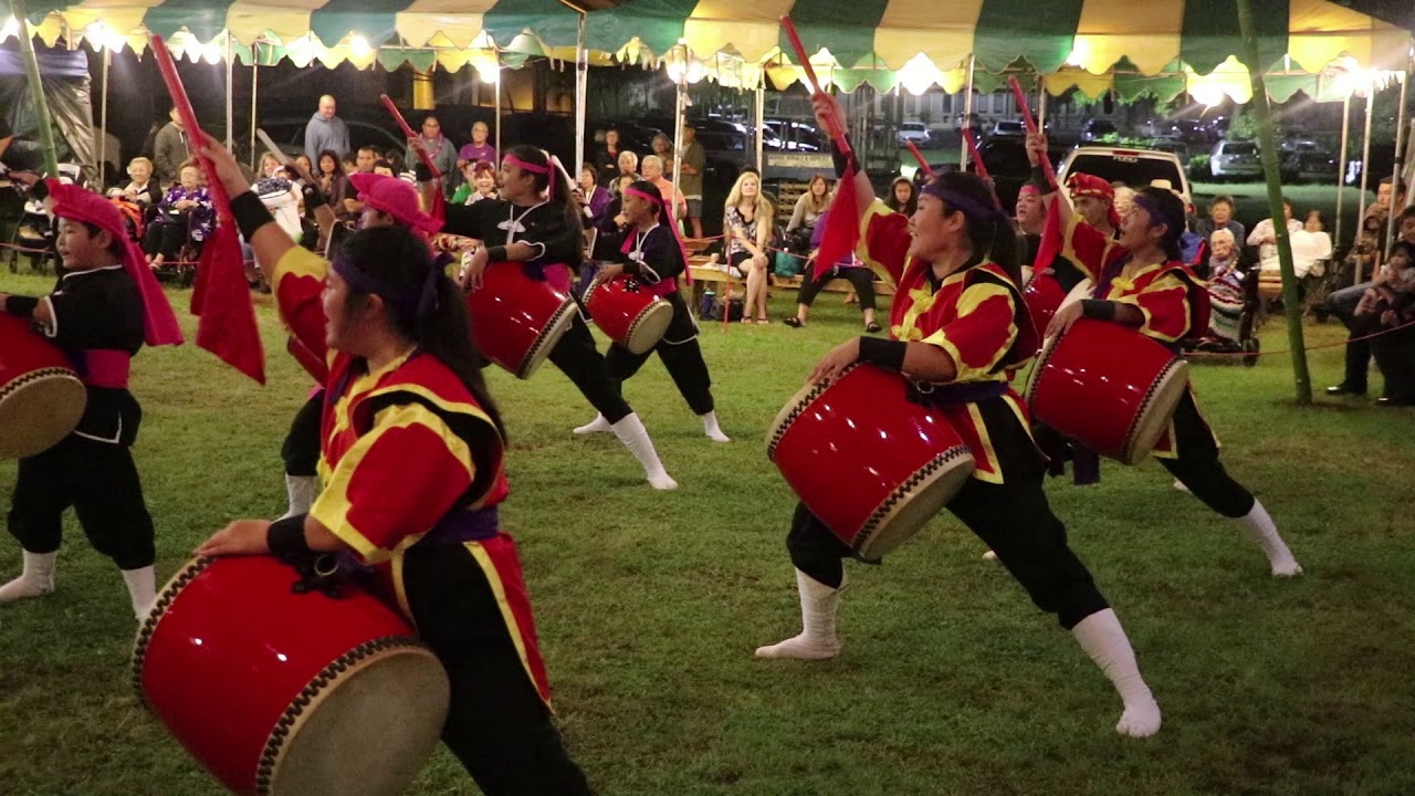 Taiko Performance by RMD (Ryukyukoku Matsuri Daiko) Kauai_2018 Kauai Okinawan Dance Festival