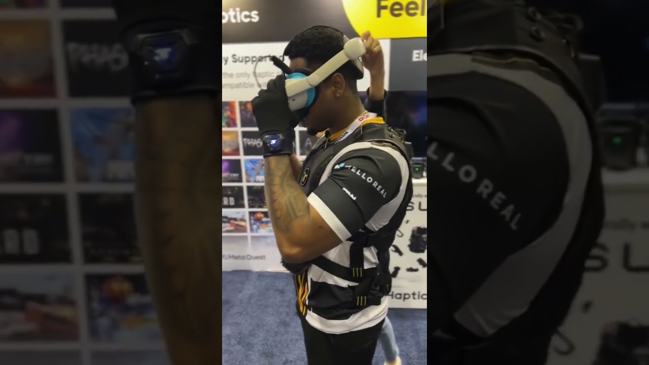 Virtual Reality Haptic Gloves from Bhaptics 🥺