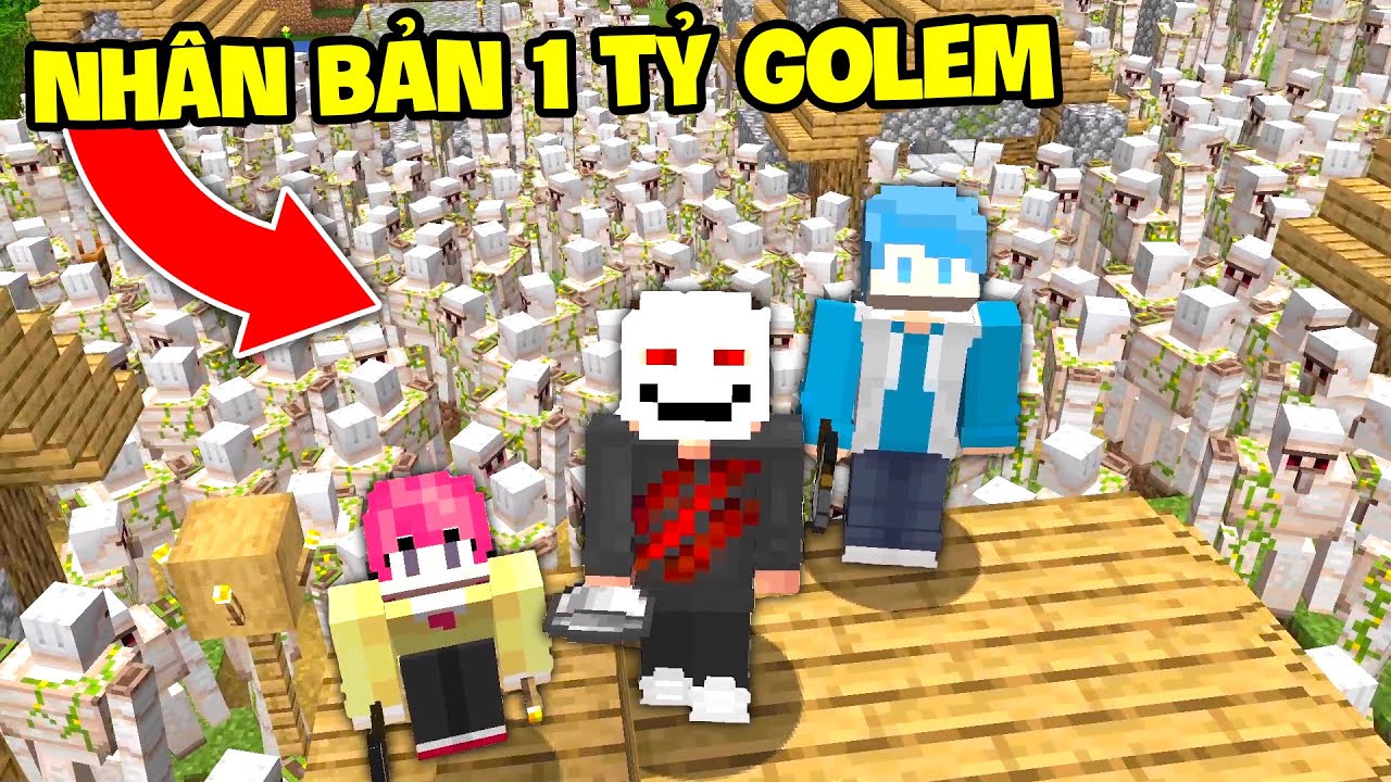 Minecraft, Nhưng Quái Vật Sẽ Nhân Bản Khi Bạn Nhìn Chúng