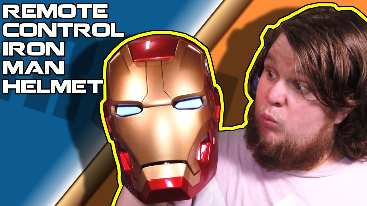 Automatic Opening IRON MAN Helmet that's REMOTE CONTROLLED!